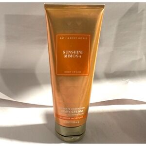 Bath & Body Works Sunshine Mimosa Body Cream 8oz Ultimate Hydration Shea